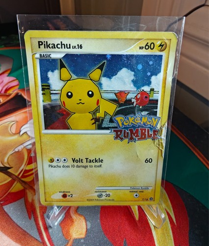 Pikachu rumble holo - 7,
