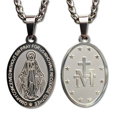 Collana con ciondolo medaglia