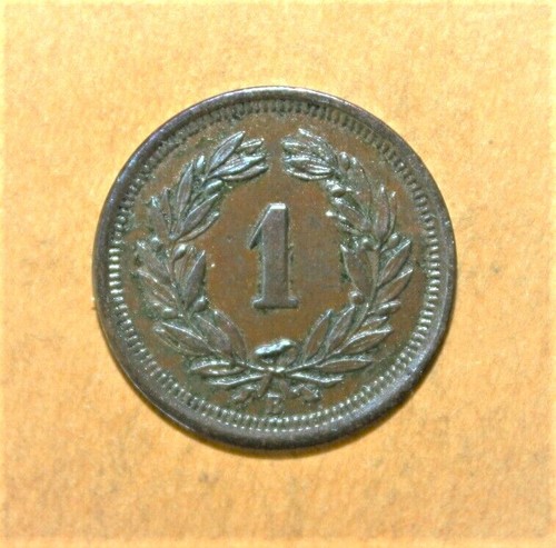 Moneta svizzera 1 - -,