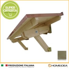 Pensilina/tettoia legno in abete massello 200 x 150 cm