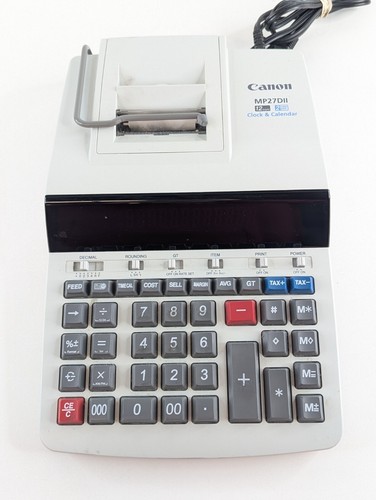 Canon mp27dii calcolatrice - mp27dii, di