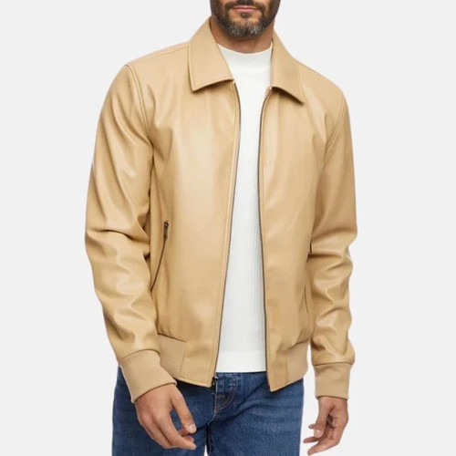 Nuovo giubbotto uomo beige - nuovo,