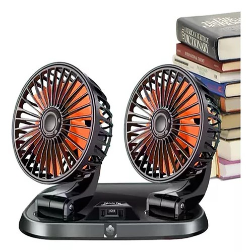Doppio ventilatore per auto - doppio,