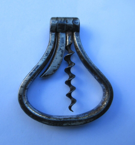Ancien tire bouchon fer forge - tire,