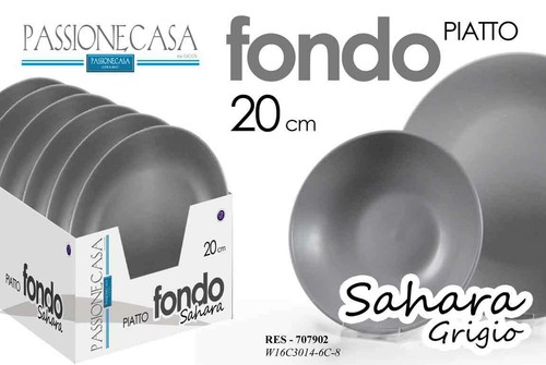 Piatto piatti fondo 20cm - pz,