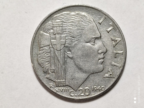 Moneta centesimi regno - moneta, 20