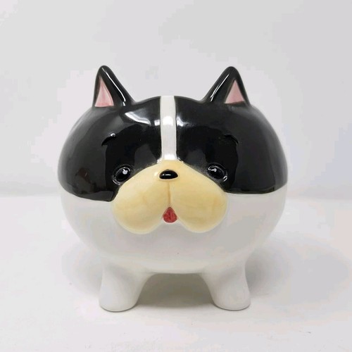 Fioriera cucciolo bulldog - cucciolo,