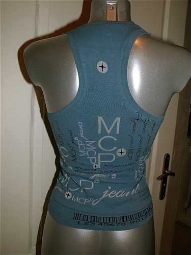 Canotta blu stretch - mc, planet