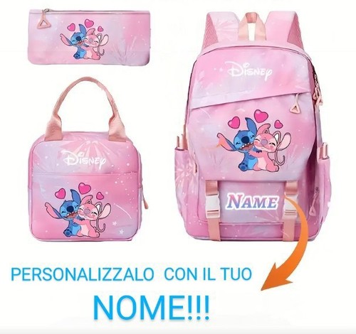 Zaino personalizzabile stitch - personalizzabile,