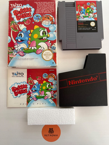 Bubble bobble nintendo nes - bubble,