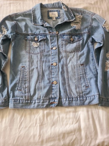 Giacca jeans denim robusta
