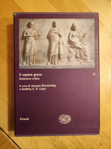Sapere greco dizionario - il,
