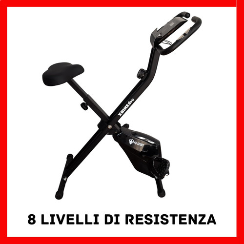 Cyclette pieghevole