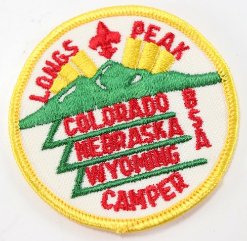 Patch vintage longs peak - patch,