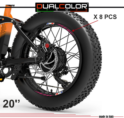 Adesivi cerchi bici fat - adesivi, bike