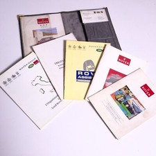 Manuale d'istruzioni Rover 600 Land Rover 1994 6 libretti e portalibretto pelle