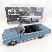 ExactDetail Diecast 1965 Chevy Malibu SS Cabrio Mist Blue 732/1000 1:18 NUOVO