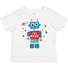 T-shirt Inktastic Robot 3°