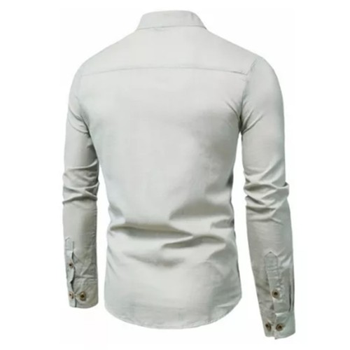 Camicia uomo elegante grigio - elegante,