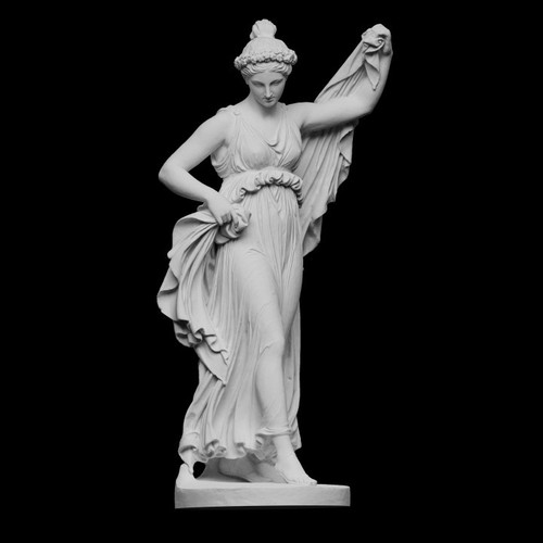 Statua scultura dancing girl - scultura,