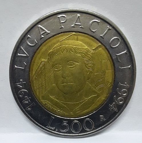 500 lire 1994 repubblica - lire,