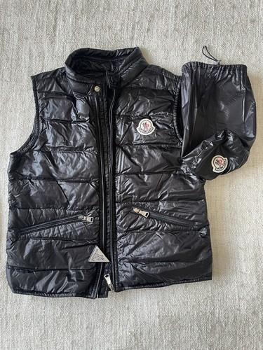 Gilet imbottito moncler junior - gilet,