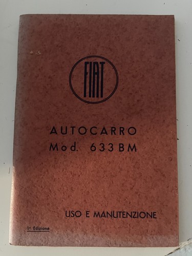 Libretto uso manutenzione - e,