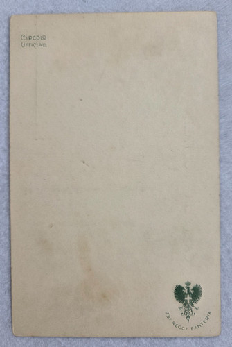 Cartolina reggimentali - cartolina,