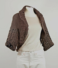 SARIKO NEPAL Wool Bolero Brown