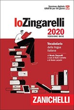 dizionario italiano Zingarelli
