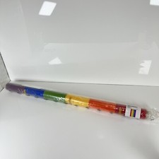 Tenda porta strisce arcobaleno