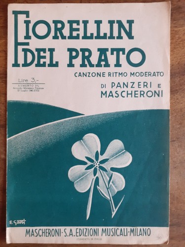 Spartito fiorellini del - -,