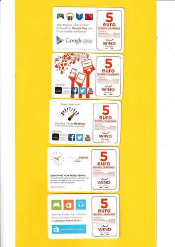 Lotto 5 schede - (11),