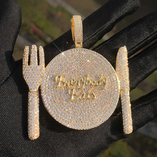 Collana maglione zirconi