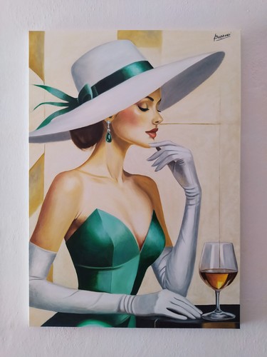 Quadro dipinto mano olio su - dipinto,