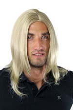 Parrucca uomo lungo giovane - uomo,