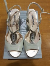 SANDALI ELEGANTI MELLUSO N. 38 color platino