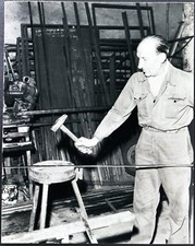 Foto vintage Magazziniere metalli anni 60 Ft 2843 - Stampa 21x27 cm