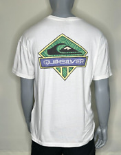 Quiksilver - T Shirt - Uomo - Crystal Jet - Biancaneve - Abbigliamento Surf - T-shirt