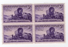Scott #950 Utah Block of 4 Stamps - MNH