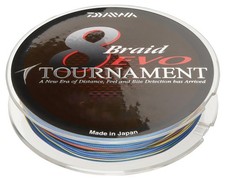 Daiwa Tournament 8 Braid EVO 0,10mm 6,7kg 150m Filo Intrecciato Multicolore