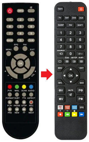 Telecomando adatto per