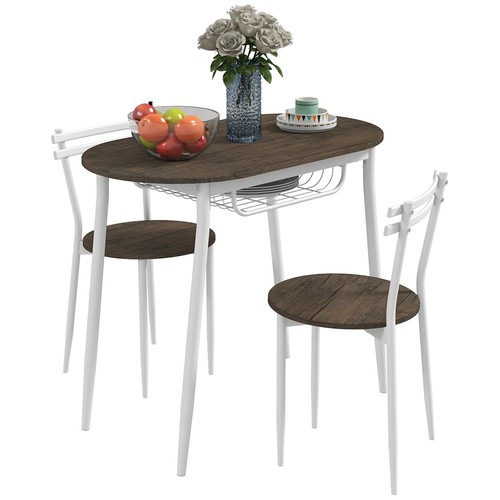 Homcom set tavolo - tavolo, sedie