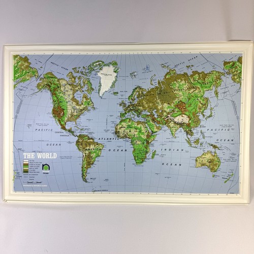 Mappa parete rilievo - da,