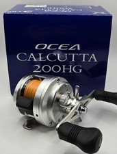 Mulinello Shimano Ocea Calcutta 200 HG Baitcast mano destra dal Giappone