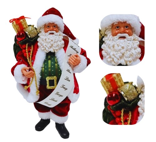 Babbo natale con pergamena - babbo,