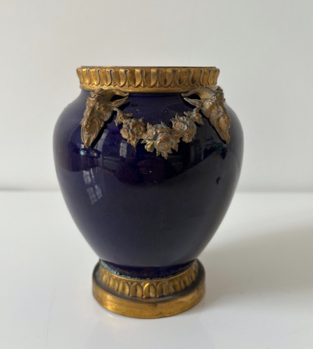 Ancien vase porcelaine de - ancien,