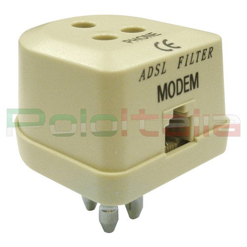 Filtro adsl tripolare rj11 - filtro,