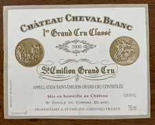 Étiquette Château Cheval