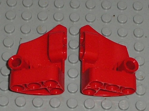 Lego technic red panel fairing - lego,